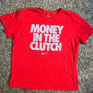 NIKE Red tee shirt size Large